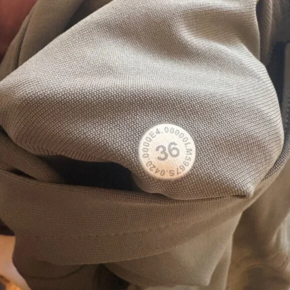 Lululemon ABC Classic Fit Pants Men's size 36 - Picture 10 of 15